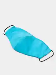 Голубой маска тканевая, двуслойная