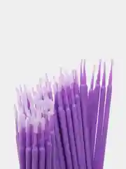 Фиолетовый микробраши в мягкой упаковке, 100 штук