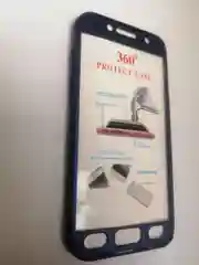 Алый чехол и стекло для Samsung A3 17, пластиковый, матовый