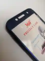 Алый чехол и стекло для Samsung A3 17, пластиковый, матовый
