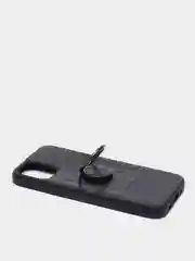 Чехол iPhone 12 mini (5.4) силиконовый под кожу с кольцом