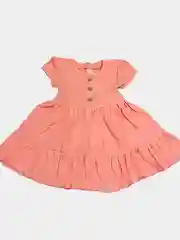 Розовый муслиновое платье для девочки