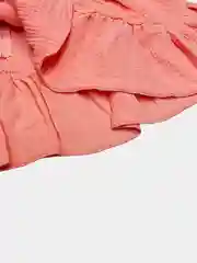 Розовый муслиновое платье для девочки