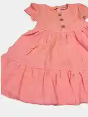 Розовый муслиновое платье для девочки