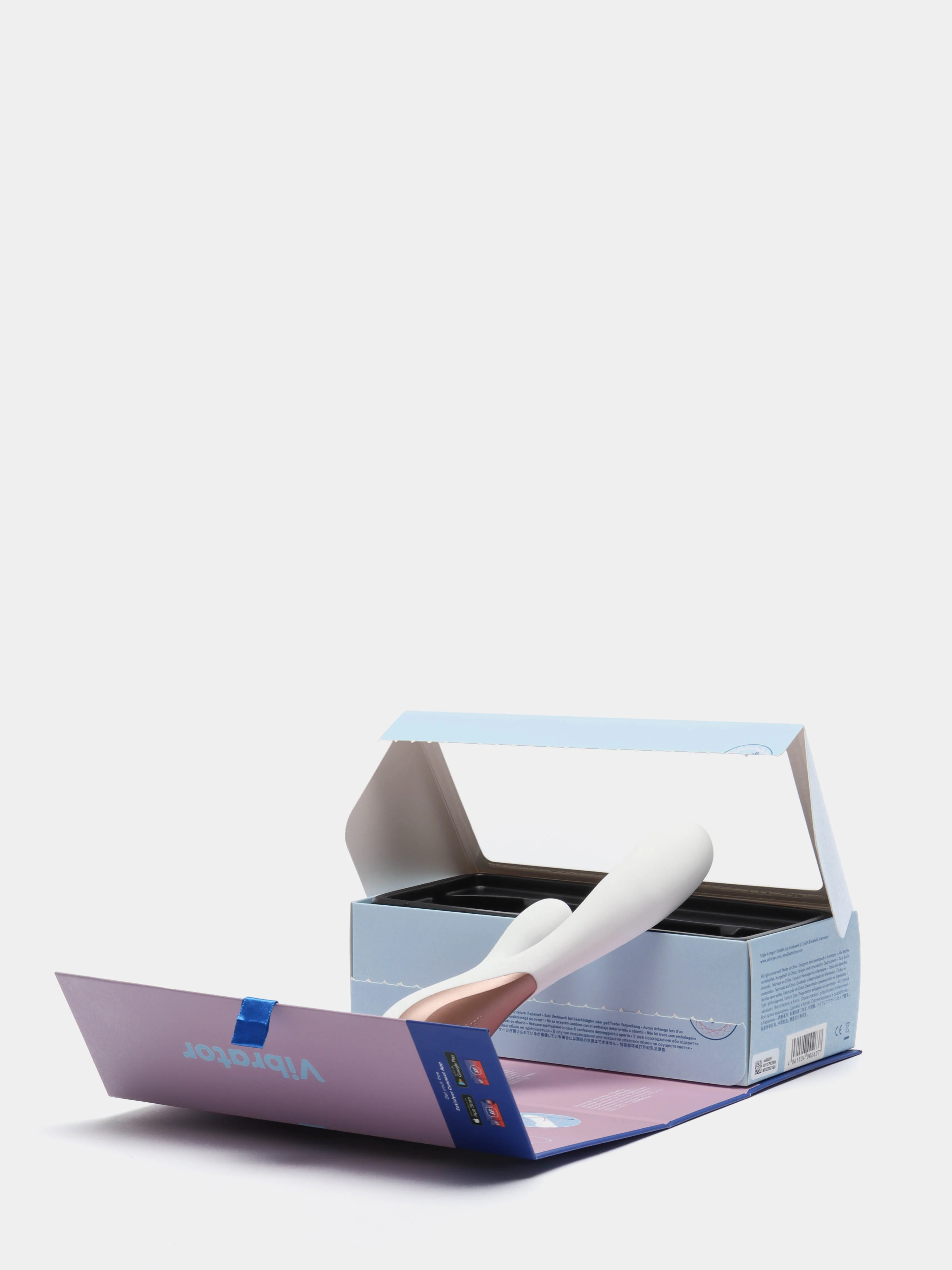 Белый вибратор Satisfyer Mono Flex