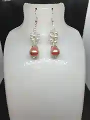 Карамельный серьги