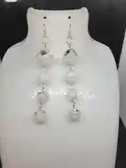 Прозрачный серьги
