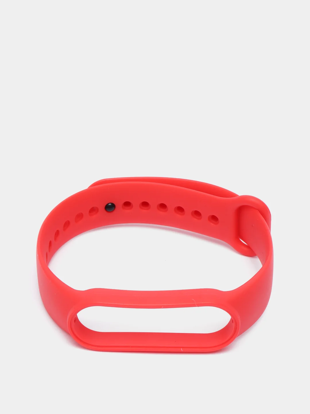 Красный силиконовый ремешок для Xiaomi Mi Band 5, Mi Band 6, ми банд 5/6