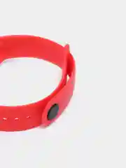 Красный силиконовый ремешок для Xiaomi Mi Band 5, Mi Band 6, ми банд 5/6