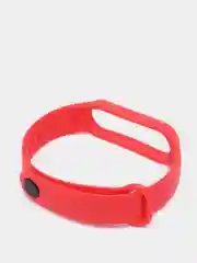 Красный силиконовый ремешок для Xiaomi Mi Band 5, Mi Band 6, ми банд 5/6