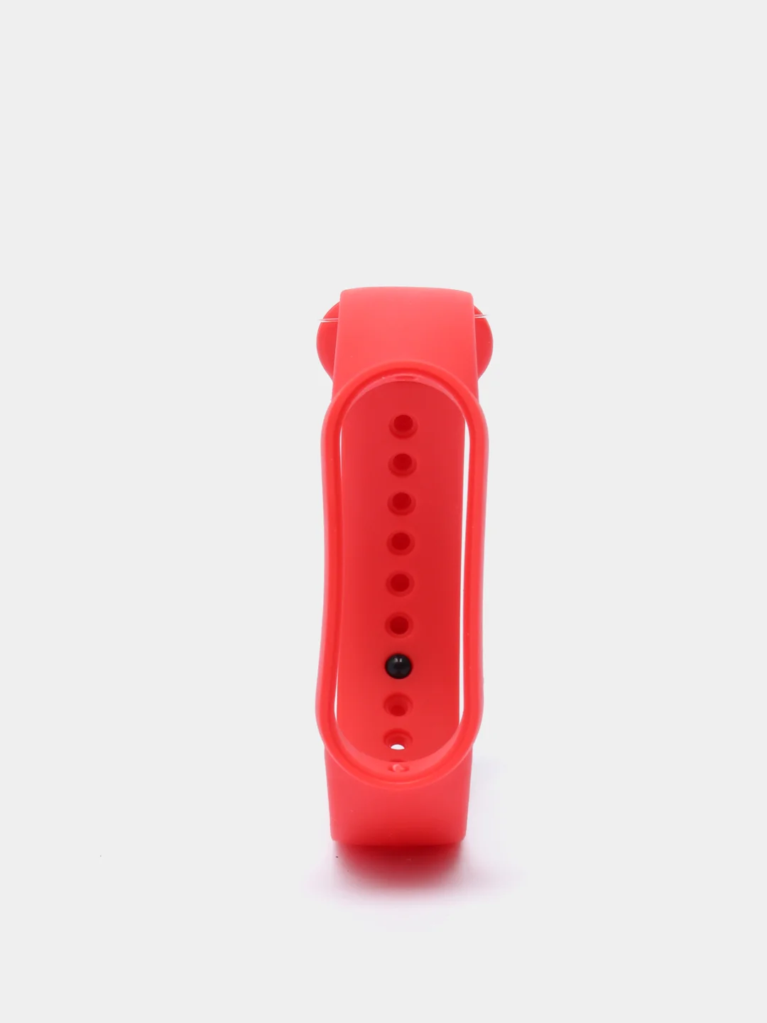 Красный силиконовый ремешок для Xiaomi Mi Band 5, Mi Band 6, ми банд 5/6