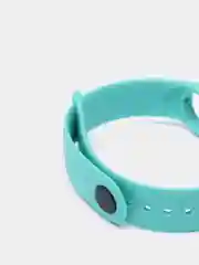 Зеленый силиконовый ремешок для Xiaomi Mi Band 5, Mi Band 6, ми банд 5/6