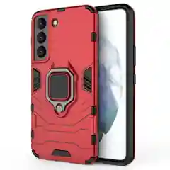 Чехол противоударный с кольцом-держателем на Samsung Galaxy S22 (Самсунг Галакси С22)