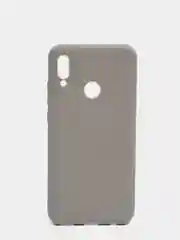 Серый меланж чехол для Huawei Honor 10 Lite, P Smart 2019 цветной силиконовый матовый