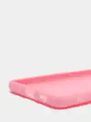 Розовый чехол на Samsung Galaxy S20 FE / Самсунг Галакси С20 ФЕ, Fan Edition, силиконовый, цветной