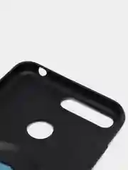 Черный чехол Huawei Y6 2018 / Honor 7C / Honor 7A Pro силиконовый магнитный с кольцом iFace