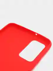 Красный чехол Huawei Honor 10X Lite (Хонор 10Х Лайт), силиконовый, цветной, матовый