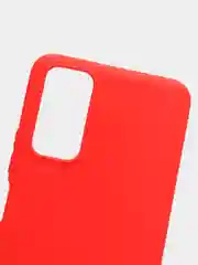 Красный чехол Huawei Honor 10X Lite (Хонор 10Х Лайт), силиконовый, цветной, матовый