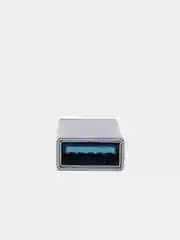 Серый otg адаптер USB Type-C - USB 3.0