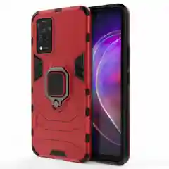 Чехол противоударный с кольцом-держателем на Vivo V21 (Виво В21)