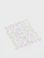 Приглушённый хаки слайдеры для дизайна ногтей