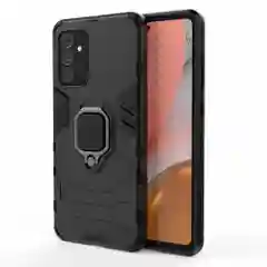 Чехол противоударный с кольцом-держателем на Samsung Galaxy A72 (Самсунг Галакси А72)