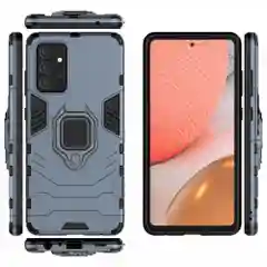 Чехол противоударный с кольцом-держателем на Samsung Galaxy A72 (Самсунг Галакси А72)