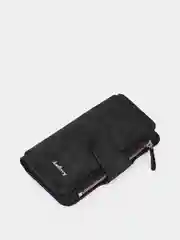 Серый меланж кошелек женский  Baellerry из замшевой экокожи, 10 цветов