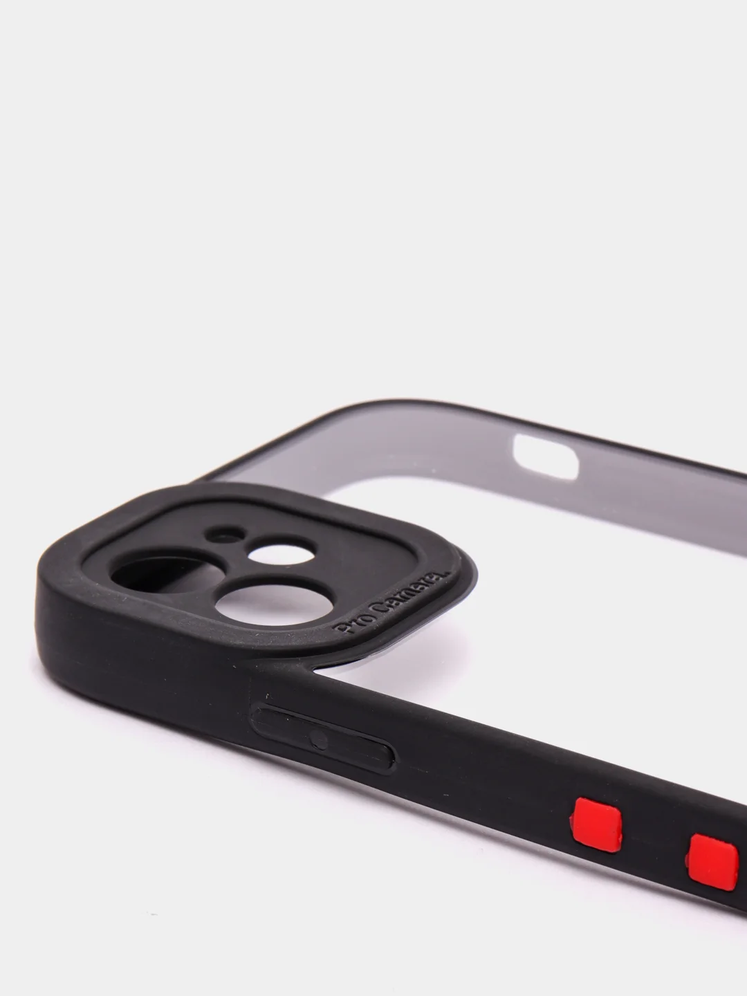Чехол для iPhone 11 поликарбонат с цветной рамкой и защитой камеры