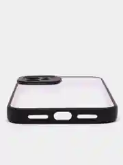 Чехол для iPhone 11 поликарбонат с цветной рамкой и защитой камеры