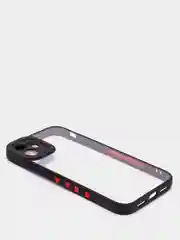 Чехол для iPhone 11 поликарбонат с цветной рамкой и защитой камеры