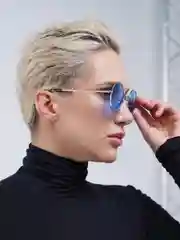 Фиолетовый солнцезащитные очки женские