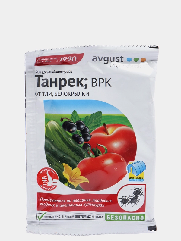 Танрек ВРК Август, от тли и белокрылки, 1,5 мл