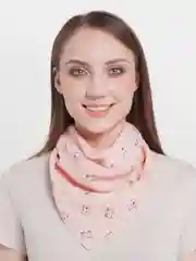 Конфетный платок-бандана LERAY "Котики", хлопок, 60 х 60