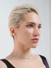 Индиго чокер/цепочка/ожерелье/колье из бисера на шею,разные цвета