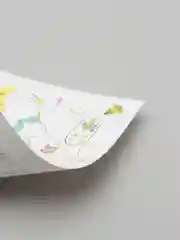 Угольный татуировки "Единороги, мультяшные животные", 12*7,5 см