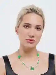 Ожерелье KEROPPI "Лягушка" из бисера