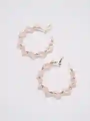 Багровый серьги ручной работы