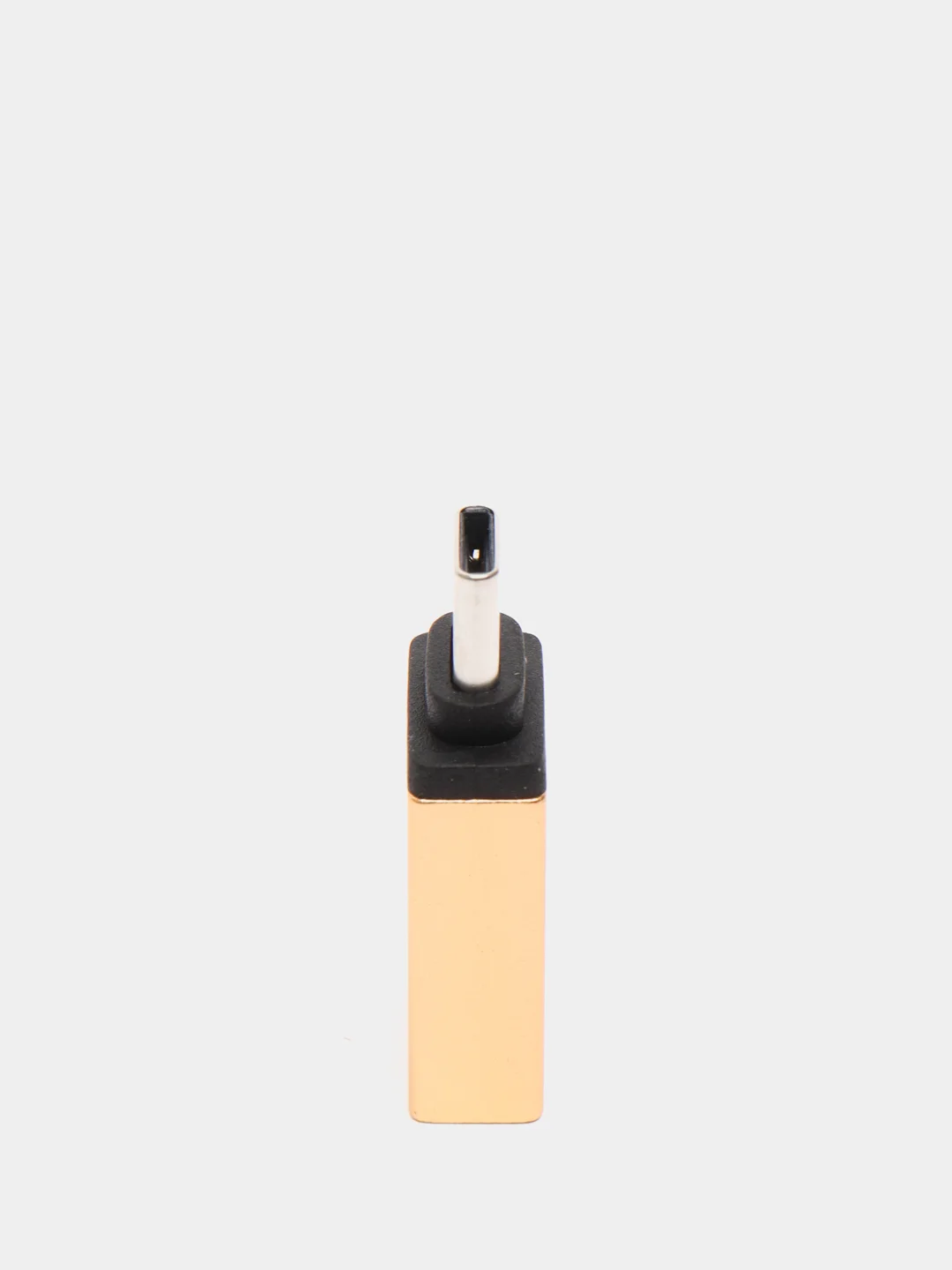 Золотой адаптер переходник usb type c на usb otg