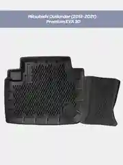 Черный коврики на Mitsubishi Outlander II XL, III, Peugeot 4007 2007-12,Citroen C-Crosser 2007-13
