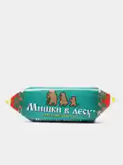Конфеты Победа вкуса "Мишки в лесу", с начинкой в горьком шоколаде, 72%, 1,5 кг