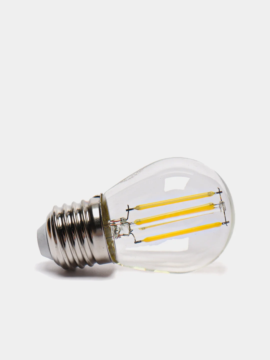 Лампа светодиодная, (9W) 230V E27 4000K прозрачная, LB-509