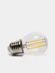 Лампа светодиодная, (9W) 230V E27 4000K прозрачная, LB-509