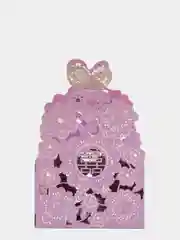 Фиолетовый подарочная коробка
