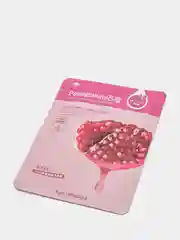 Алый маска для лица тканевая