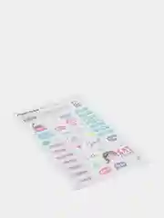 Конфетный наклейки для ежедневника