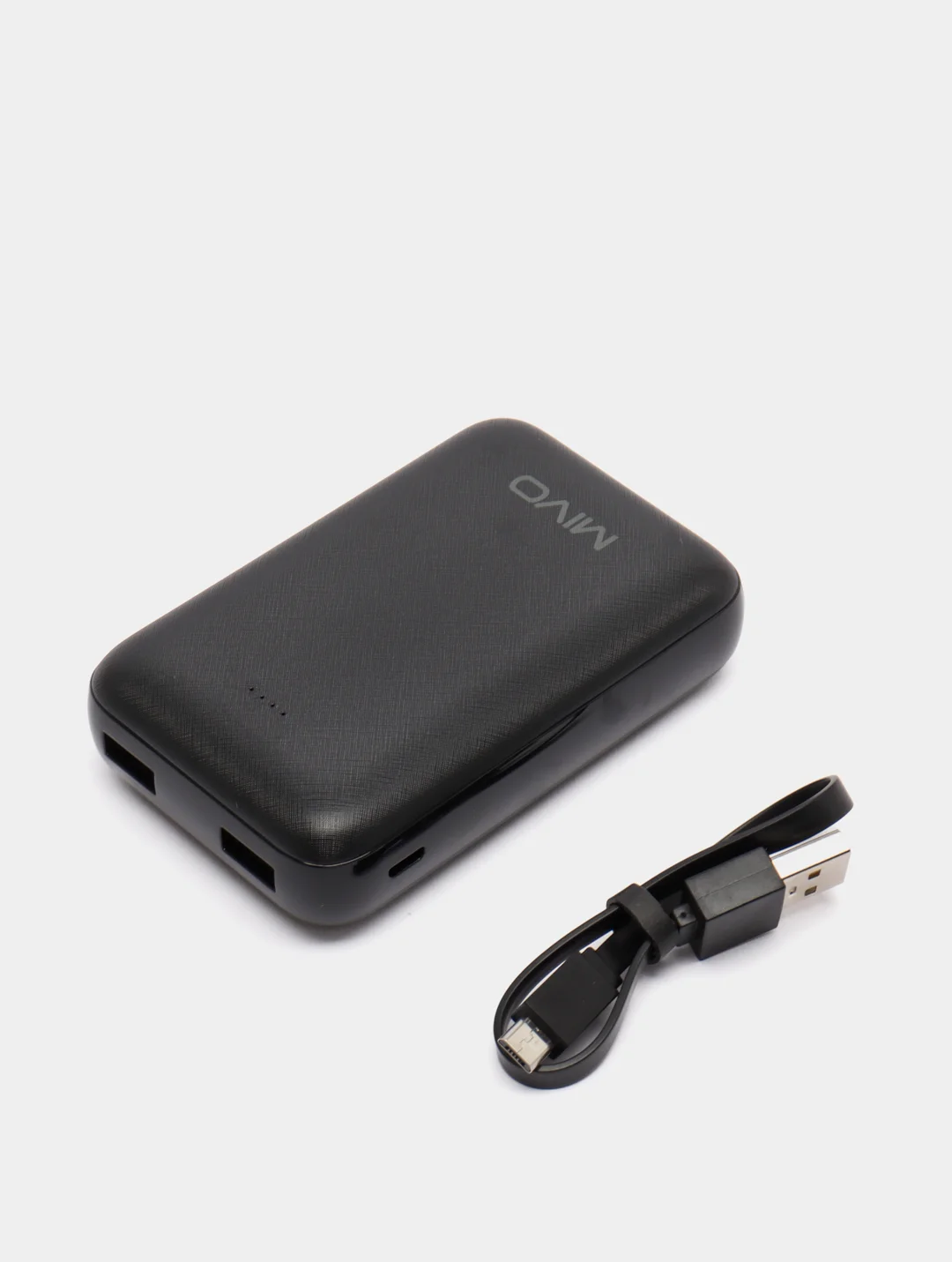 Внешний аккумулятор Mivo MB-100, 10000 mAh, 2.1A, 2xUSB, Micro-USB