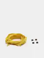Желтый шнурки для обуви, эластичные