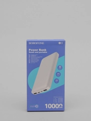 Внешний аккумулятор Borofone BJ3 Minimalist 10.000 mAh 2A (2xUSB, Micro-USB/Type-C)