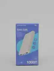 Белый внешний аккумулятор Borofone BJ3 Minimalist 10.000 mAh 2A (2xUSB, Micro-USB/Type-C)